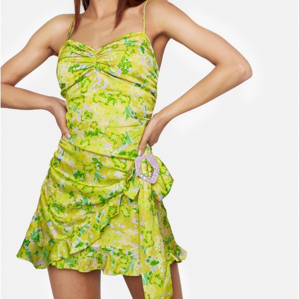 For Love and Lemons Dubois Mini Dress- Freedom Floral
